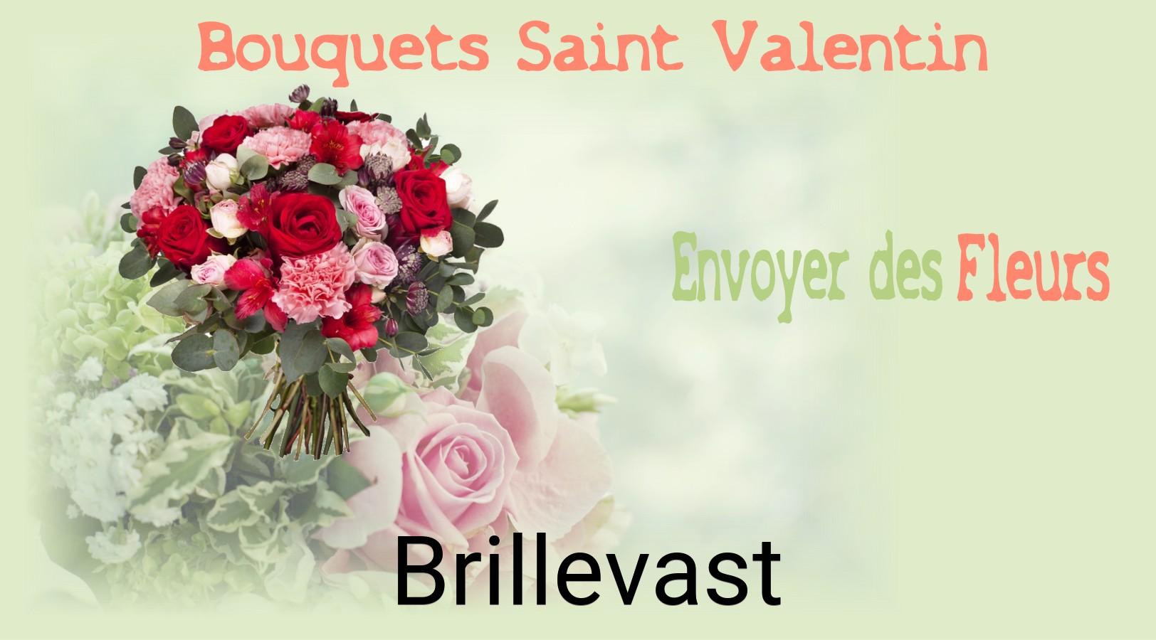 Roses de Saint-Valentin livrées à Brillevast